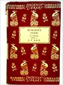 Humourous verse an anthology  by E.V. Knox