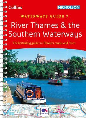 River Thames and Southern Waterways No. 7 by Collins Maps