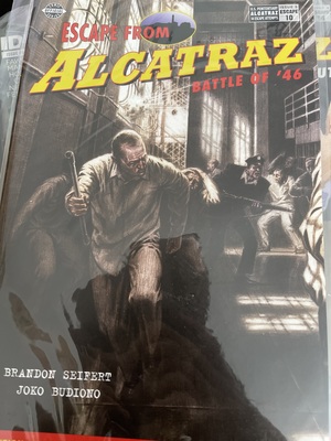 Escape From Alcatraz Battle of ‘46 Issue 5 Escape 10 by Brandon Seifert, Joko Budiono