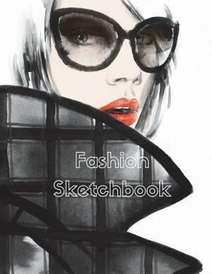 Fashion Sketchbook: 310 Figure Templates with 3 Different Pose by Carolyn Coloring