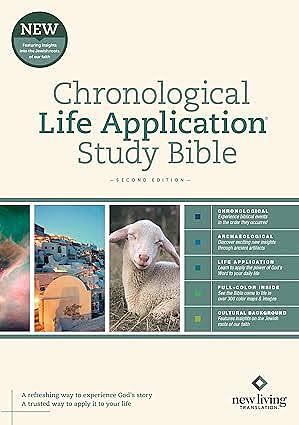 NLT Chronological Life Application Study Bible, Second Edition (Hardcover) by Tyndale