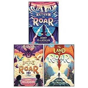 Land of Roar Series 3 Books Collection Set by Jenny McLachlan by Jenny McLachlan