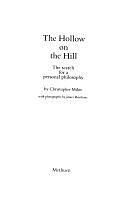 The Hollow on the Hill: The Search for a Personal Philosophy by Christopher Milne