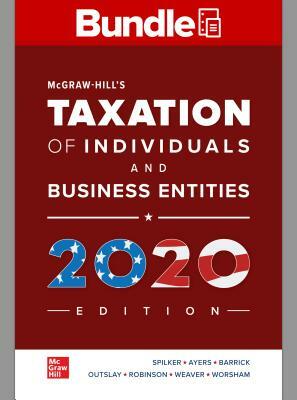 Gen Combo LL McGraw-Hills Taxation Individuals Business Entities 2017; Taxact CD by Brian C. Spilker