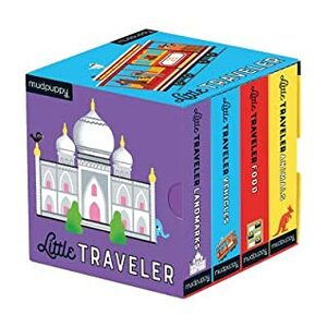 Little Traveler Board Book Set by Mudpuppy, Erica Harrison