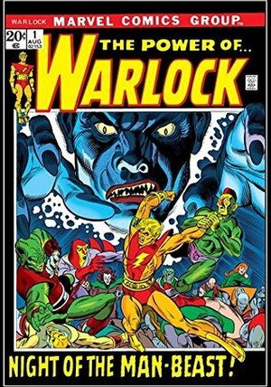 Warlock (1972-1976) #1 by Dan Adkins, Gil Kane, Roy Thomas