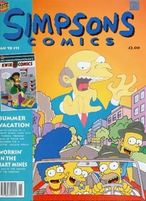 Simpsons Comics, #10 by Matt Groening, Richard Starkings, Tim Bavington, Shaun Cashman, Jeff Rosenthal, Bill Morrison, David Mowry, Robert Kramer, Luis Escobar, Nathan Kane