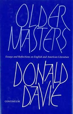 Older Masters by Donald Davie
