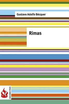 Rimas: (low cost). Edición limitada by Gustavo Adolfo Bécquer