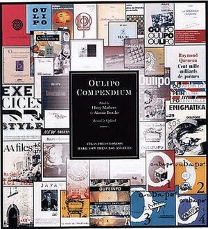 Oulipo Compendium by Jacques Duchateau, Jean de Porla, Quirinus Kuhlmann, Richard Curtis, Lynn Crawford, André Blavier, Jacques Barine, John Ashbery, Jerome Sala, Jacques Jouet, Keith Waldrop, Michèle Métail, Raymond Queneau, OuLiPo, Francis Debyser, Georges Perec, Alastair Brotchie, Jacques Roubaud, IN.S.OMNIA, Harry Mathews, Thieri Foulc, Jean-Louis Bailly, Jacques Carelman, Tom King, Hervé Le Tellier, Noël Arnaud, François Le Lionnais, Schuldt, Luc Etienne, Jean-Pierre Énard, Gilbert Sorrentino, Oulipopo, Raphael Rubinstein, François Caradec, Marcel Bénabou, Stefan Themerson, Ian Monk, Dallas Wiebe, Jacques Bens, Paul Gayot, Paul Fournel, Marcel Duchamp