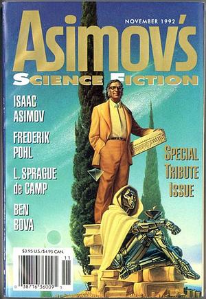 Asimov's Science Fiction, November 1992 by Gardner Dozois