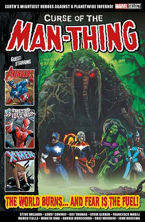 Marvel Select Curse Of The Man-Thing by Steve Orlando, Roy Thomas, John Buscema, Andrea Broccardo, Minkyu Jung, Marco Fialla, Gerry Conway, Steve Gerber, Gray Morrow, Francesco Mobili