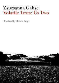 Volatile Texts: Us Two by Zsuzsanna Gahse, Chenxin Jiang