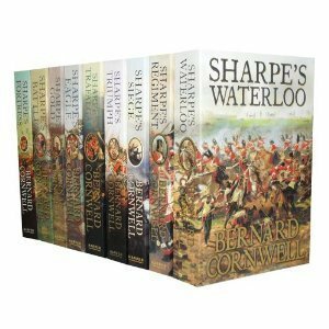 Sharpe's War Battle Collection 9 Book Set (Sharpe's Triumph, Sharpe's Fortress, Sharpe's Trafalgar, Sharpe's Eagle, Sharpe's Gold, Sharpe's Battle, Sharpe's Regiment, Sharpe's Siege, Sharpe's Waterloo) by Bernard Cornwell