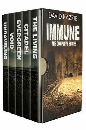 THE IMMUNE - The Complete Series: Books 1 - 5 by David Kazzie