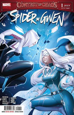 Spider-Gwen Annual (2023) #1 by Irma Kniivila, Raúl Angulo, Marika Cresta, Alberto Foche, Karla Pacheco, Stephanie Phillips, Rosi Kämpe