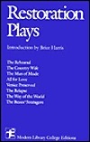 Restoration Plays by Brice Harris