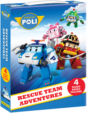 Robocar Poli: Rescue Team Adventures Box: 4 Books Included by 