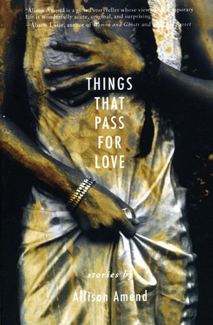 Things That Pass for Love by Allison Amend