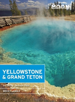 Moon Yellowstone & Grand Teton by Becky Lomax
