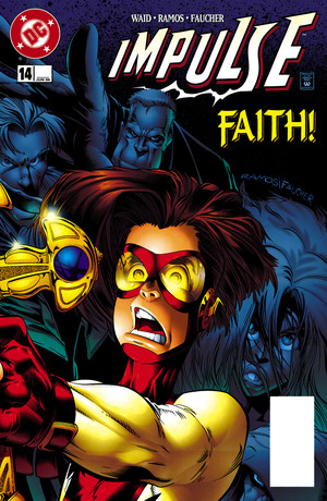 Impulse #14 by Wayne Faucher, Mark Waid, Anthony Williams