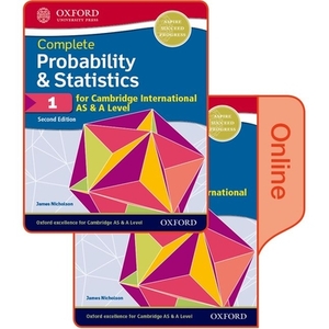 Probability & Statistics 1 for Cambridge International as & a Level: Print & Online Student Book Pack by James Nicholson