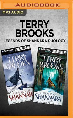 Terry Brooks Legends of Shannara Duology: Bearers of the Black Staff & the Measure of the Magic by Terry Brooks