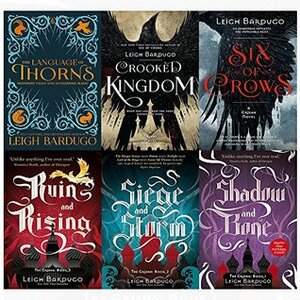 Grisha and Six of Crows Series 6 Books Collection Set by Leigh Bardugo