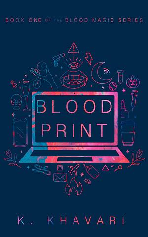 Blood Print by Kate Khavari