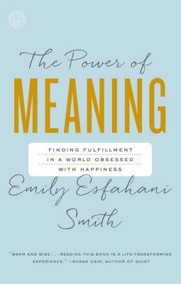 The Power of Meaning: Crafting a life that matters by Emily Esfahani Smith