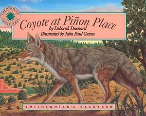 Coyote at Pinon Place by Deborah Dennard