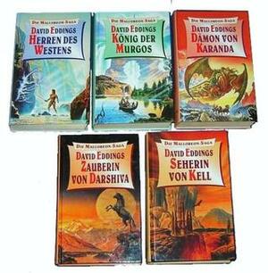 Die Malloreon-Saga: Herren des Westens / König der Murgos / Dämon von Karanda / Zauberin von Darshiva / Seherin von Kell by David Eddings