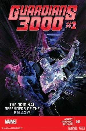 Guardians 3000 #1 by Dan Abnett, Alex Ross