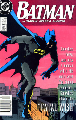 Batman (1940-2011) #430 by Mike DeCarlo, Adrienne Roy, Jim Aparo, STARLIN JIM, John Constanza