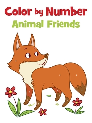 Color by Number Animal Friends by Dover Publications