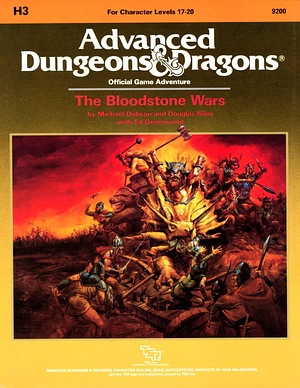 The Bloodstone Wars by Michael Dobson, Douglas Niles