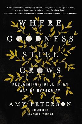 Where Goodness Still Grows: Reclaiming Virtue in an Age of Hypocrisy by Amy Peterson