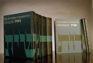 The JPS Torah Commentary Series, 5-volume set by Jewish Publication Society