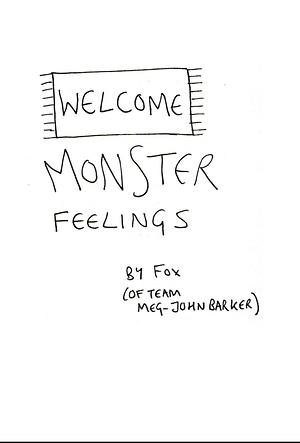 Welcome Monster Feelings by Meg-John Barker