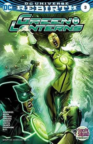 Green Lanterns #3 by Neil Edwards, Jack Herbert, Sam Humphries, Tom Derenick, Robson Rocha