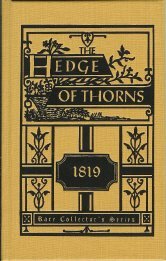 The Hedge of Thorns by Mark Hamby, John Carrol, Mary Martha Sherwood