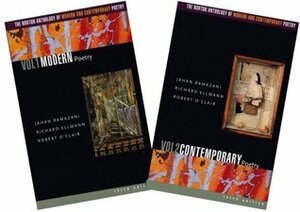 The Norton Anthology of Modern and Contemporary Poetry by Richard Ellmann, Jahan Ramazani, Robert O'Clair