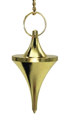 Deluxe Gold Cone Pendulum by Lo Scarabeo