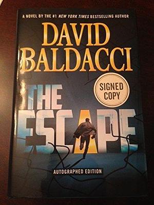 The Escape by David Baldacci Signed 1st Edition by David Baldacci, David Baldacci