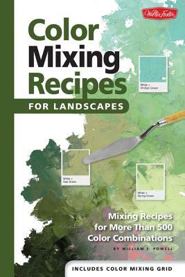 Color Mixing Recipes for Landscapes: Mixing Recipes for More Than 400 Color Combinations by William F. Powell