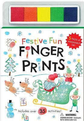 Festive Fun Finger Prints by Editors of Silver Dolphin Books