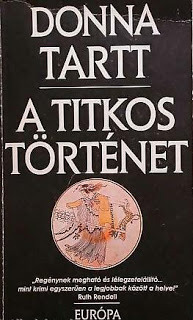 A titkos történet by Donna Tartt