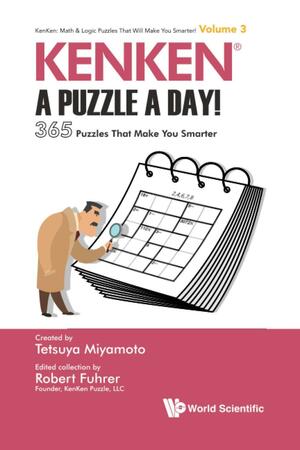 Kenken: A Puzzle A Day!: 365 Puzzles That Make You Smarter by Robert Fuhrer