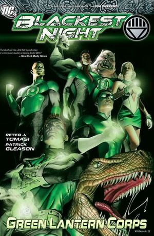 Green Lantern Corps, Volume 6: Blackest Night by Peter J. Tomasi, Patrick Gleason, Rebecca Buchman