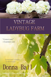 Vintage Ladybug Farm by Donna Ball